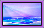 pixel button of a pastel ocean